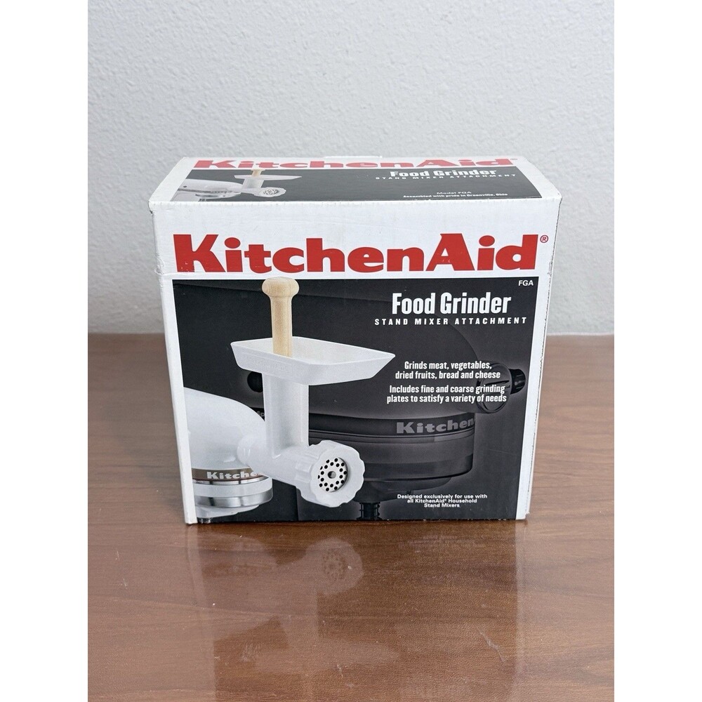 KitchenAid Food Grinder FGA Stand Mixer Attachment New Open Box